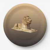 Stone Lion Papieren Bordje (Voorkant)