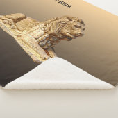 Stone Lion Sherpa Deken (3/4)