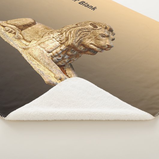 Stone Lion Sherpa Deken (3/4)