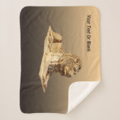Stone Lion Sherpa Deken (Voorkant)