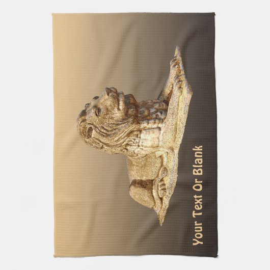 Stone Lion Theedoek (Verticaal)