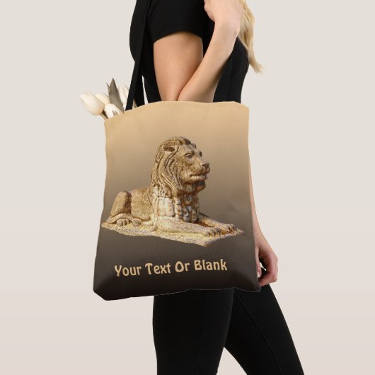 Stone Lion Tote Bag (Dichtbij)