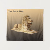 Stone Lion Wandkleed (Voorkant (horizontaal))