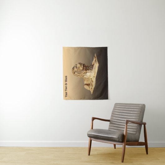 Stone Lion Wandkleed (In situ)