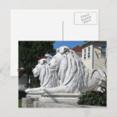 Stone Lions Briefkaart (Voorkant / Achterkant)