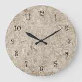 Stone look Kitchen Wall-klokken Grote Klok (Voorkant)