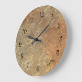Stone look Kitchen Wall-klokken Grote Klok (Hoek)