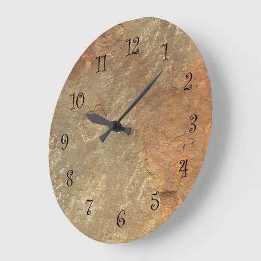 Stone look Kitchen Wall-klokken Grote Klok (Hoek)