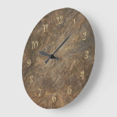 Stone look Kitchen Wall-klokken Grote Klok (Hoek)