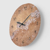 Stone look Kitchen Wall-klokken Grote Klok (Hoek)