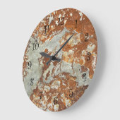 Stone look Kitchen Wall-klokken Grote Klok (Hoek)