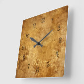 Stone look Kitchen Wall-klokken Vierkante Klok (Hoek)
