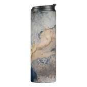 Stone look waterfles thermosbeker (Gedraaid links)
