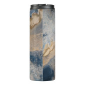 Stone look waterfles thermosbeker (Achterkant)