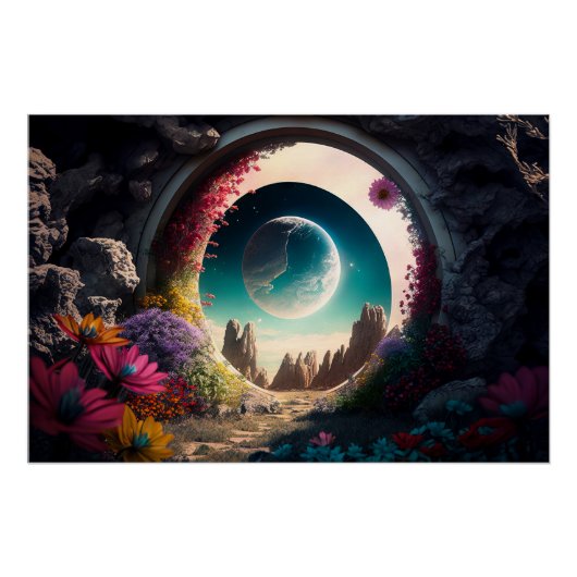 Stone maan gate perfect poster (Voorkant)