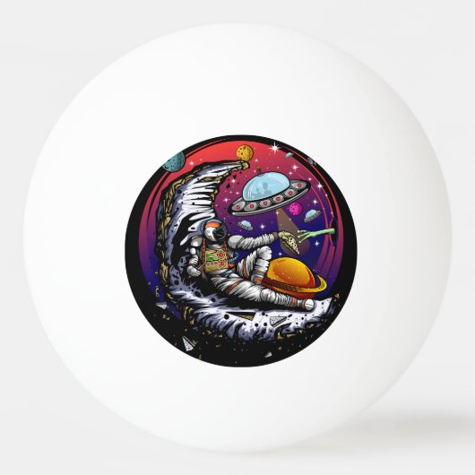 Stone Magnet Pingpongbal (Voorkant)