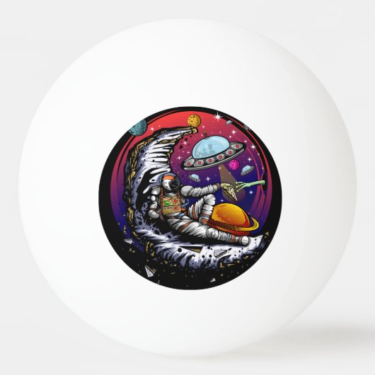 Stone Magnet Pingpongbal (Voorkant)
