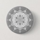 Stone Mandala Ronde Button 5,7 Cm (Voorkant)
