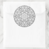 Stone Mandala Ronde Sticker (Tas)