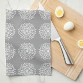 Stone Mandala Theedoek (Quarter Fold)
