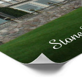 Stone Manor, Lake Genève Wisconsin Poster (Hoek)