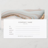 Stone Marble Agate Cadeaubon (Voorkant / Achterkant)