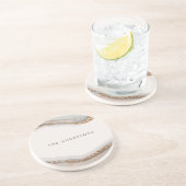 Stone Marble Texture Sandstone Onderzetter (Zijkant)