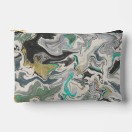 Stone Marbling with Turquoise Veins Small Etui