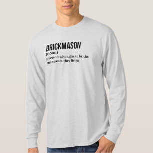 Stone Mason Definition Humor T-shirt