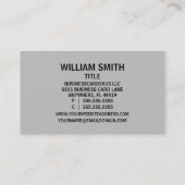 Stone Mason Visitekaartje (Achterkant)