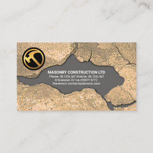 Stone Masonry Brick Laying Construction Handyman Visitekaartje