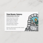 Stone Masonry Company Services Visitekaartje (Voorkant)