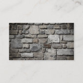 Stone Masonry Company Visitekaartje (Achterkant)