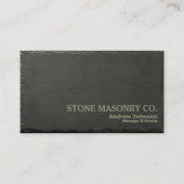 Stone Masonry Company Visitekaartje (Voorkant)