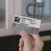 Stone Masonry Company Visitekaartje