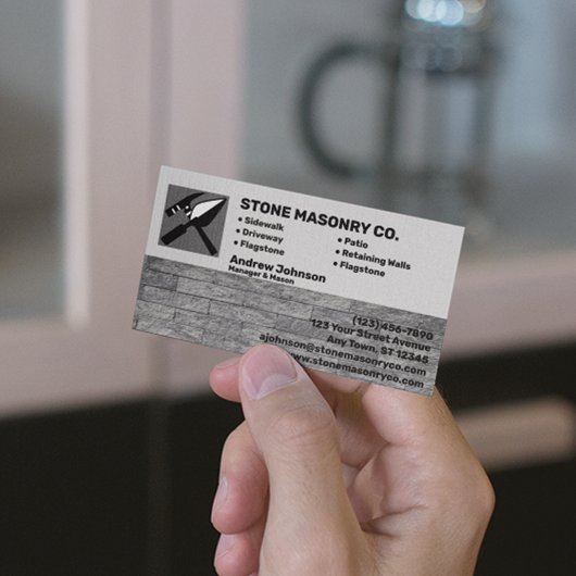 Stone Masonry Company Visitekaartje
