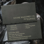 Stone Masonry Company Visitekaartje