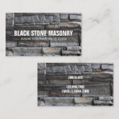 Stone Masonry Construction Visitekaartje (Voorkant / Achterkant)