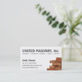 Stone Masonry visitekaartjes (Staand voorkant)