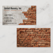 Stone Masonry visitekaartjes (Voorkant / Achterkant)