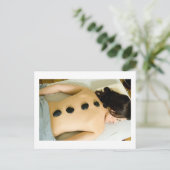 Stone Massage Briefkaart (Staand voorkant)