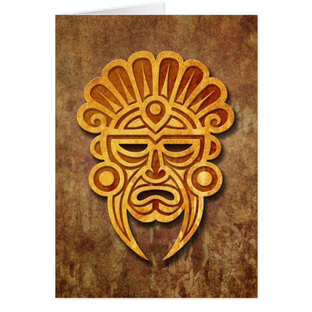 Stone Mayan Mask (Voorkant)