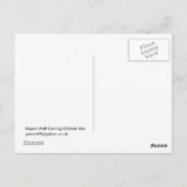 Stone Mayan Wall die uit Chichen Itza stamt Briefkaart (Achterkant)