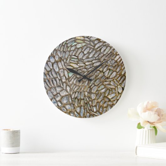 Stone Mosaic Clock Grote Klok (Huis)