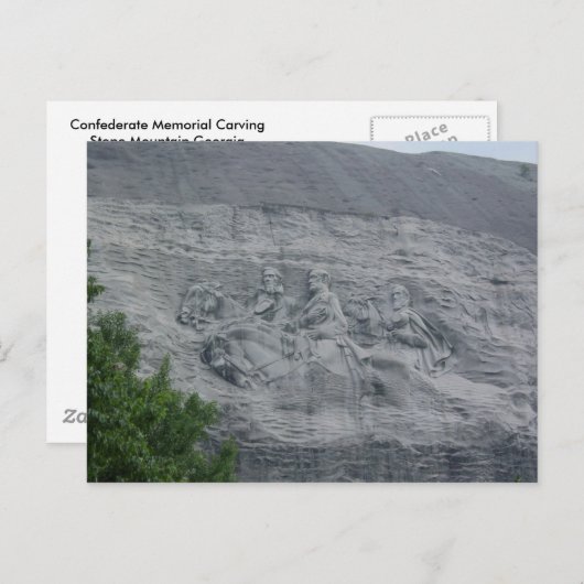 Stone Mountain Briefkaart (Voorkant / Achterkant)