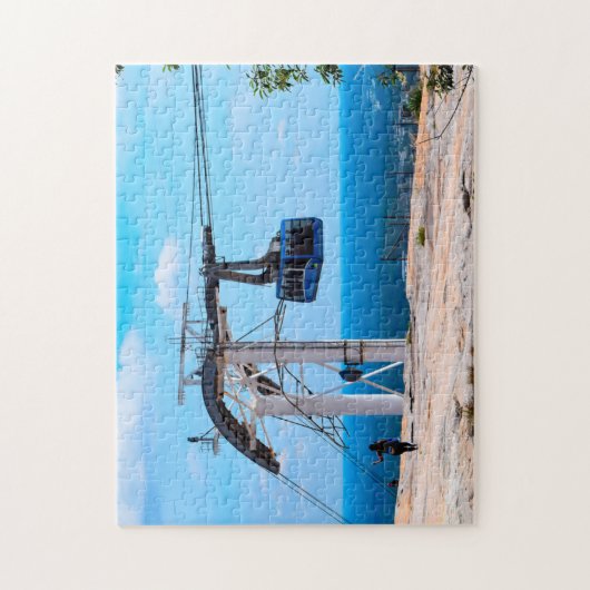Stone Mountain Cable Car Georgia. Legpuzzel (Verticaal)