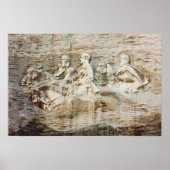 Stone Mountain Carving, Georgia Poster (Voorkant)