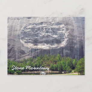 Stone Mountain Carving Stone Mountain Georgia 2 Briefkaart