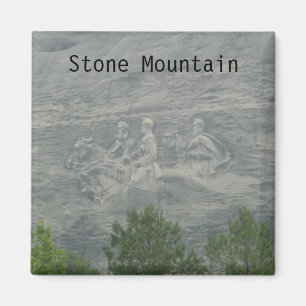 Stone Mountain Georgia Art Wall Fotomagneet Magneet