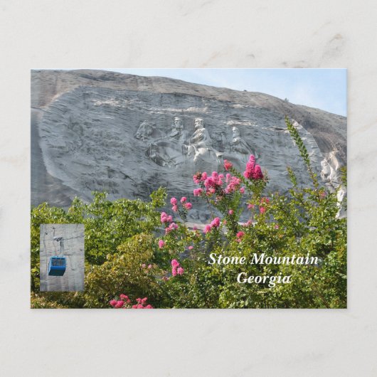 Stone Mountain Georgia Briefkaart (Voorkant)